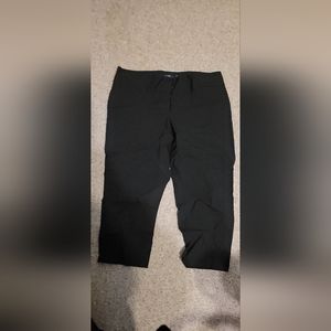 Eloquii black crop pants size 16W